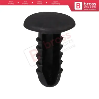Clip Fermaruota Nero Nylon 10 Pezzi per Renault 7703077080