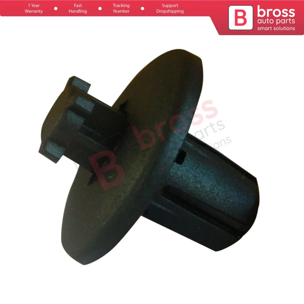 Clip Fermo a Pressione Nero 10 Pezzi per Citroën Peugeot 7013.j0 8211.wv