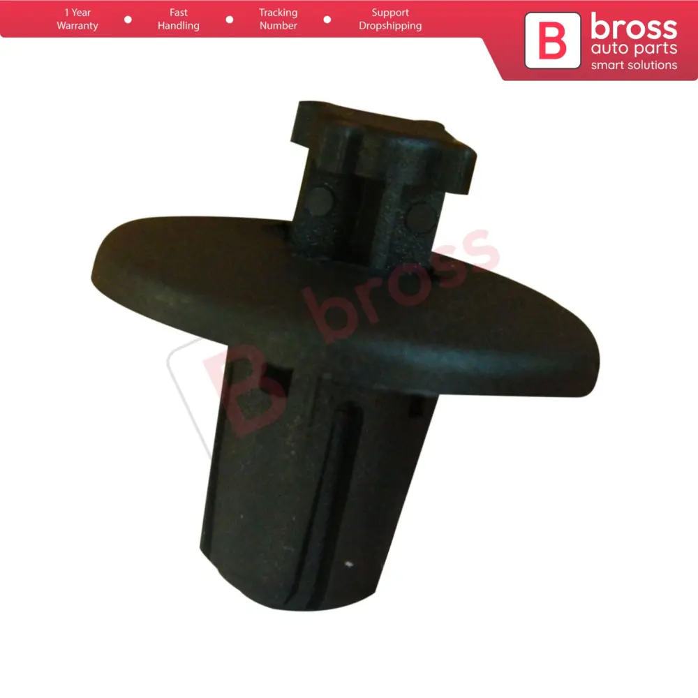 Clip Fermo a Pressione Nero 10 Pezzi per Citroën Peugeot 7013.j0 8211.wv