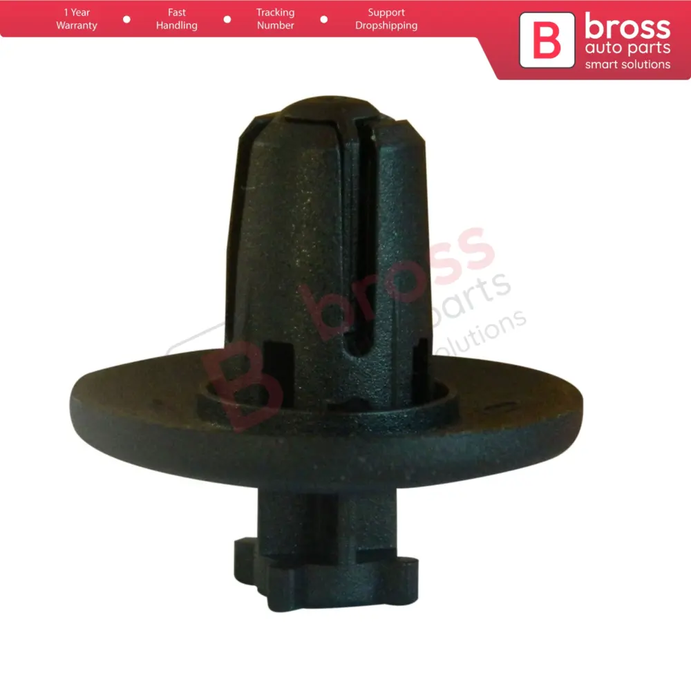 Clip Fermo a Pressione Nero 10 Pezzi per Citroën Peugeot 7013.j0 8211.wv