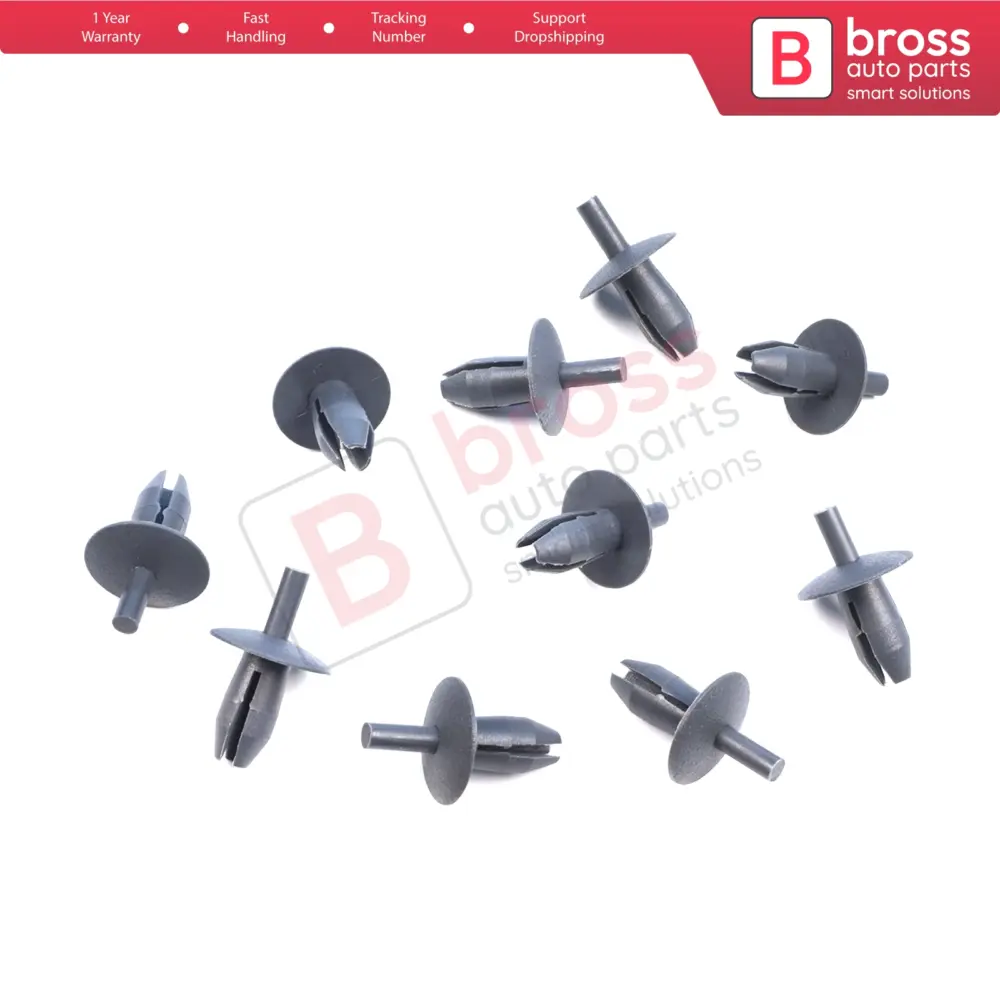 Clip Fermo Pannello Plastica 10 Pezzi per VW Audi Skoda Seat OEM 171885767
