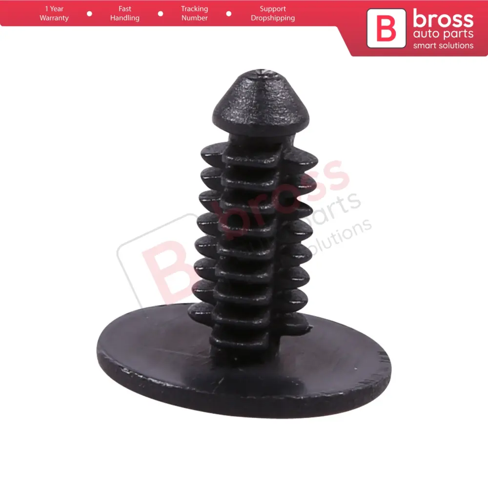 Clip Fermo Rivestimento Interno Nero 10 Pezzi per Peugeot 6992.95