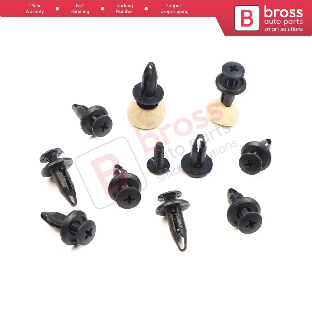 Clip Fissaggio a Pressione 10 Pezzi per Ford Focus Mondeo Transit Ka Connect