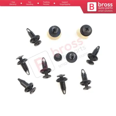 Clip Fissaggio a Pressione 10 Pezzi per Ford Focus Mondeo Transit Ka Connect