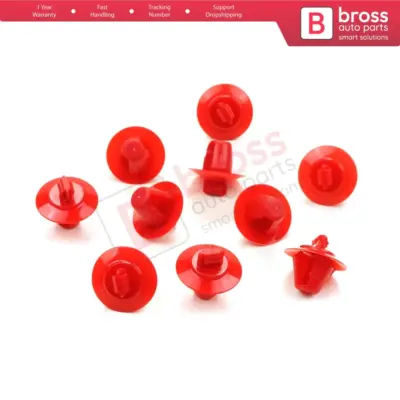 Clip Fissaggio Calotta Specchietto Laterale 10 Pezzi per Renault Laguna Fluence