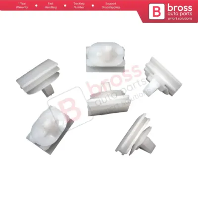 Clip Fissaggio Modanatura 10 Pezzi per Renault Kangoo Clio 7703067448