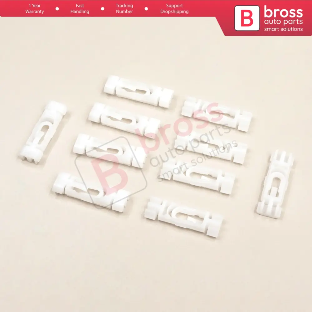 Clip Fissaggio Modanatura 10 Pezzi per VW Golf 3 1h0853733b