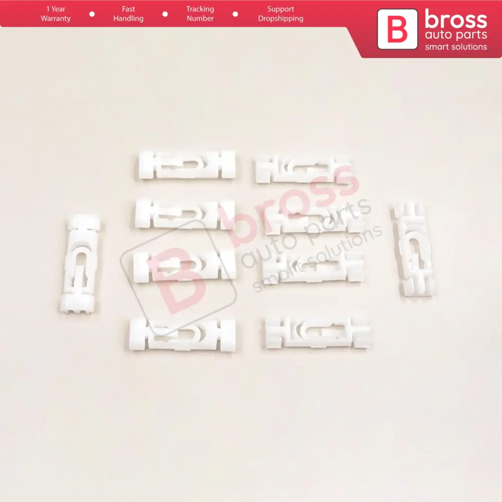 Clip Fissaggio Modanatura 10 Pezzi per VW Golf 3 1h0853733b
