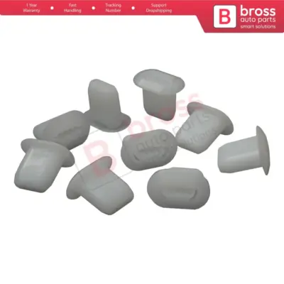 Clip Fissaggio Modanatura Laterale 10 Pezzi per Renault Megane Kangoo Clio