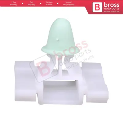 Clip Fissaggio Modanatura Laterale Bianca 10 Pezzi per Volkswagen 1h0853585b