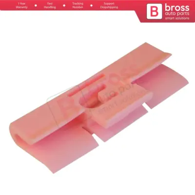 Clip Fissaggio Modanatura Parabrezza Laterale Rosa 10 Pezzi per Honda SM4 91525
