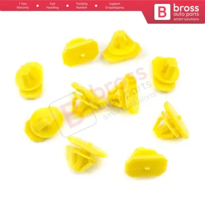 Clip Fissaggio Modanatura Paraurti 10 Pezzi per Ford Connect