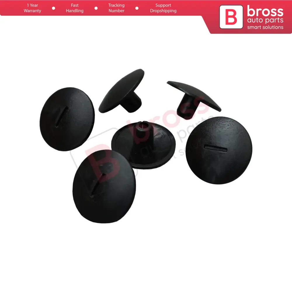 Clip Fissaggio Passaruota Plastica 10 Pezzi per Renault 9 11 21 25 Master