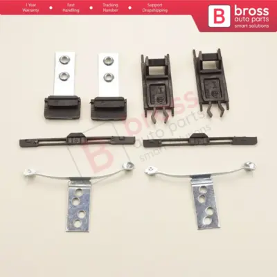 Clip Guida Binario Tendalino Tetto Apribile 8 Pezzi per BMW Serie 3 E46