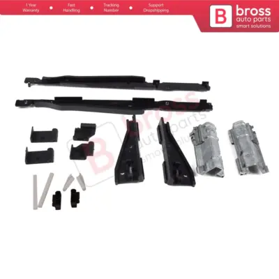 Clip Guida Cursore Tettuccio 16 Pezzi per BMW 3 E91 5 E61 X3 E83
