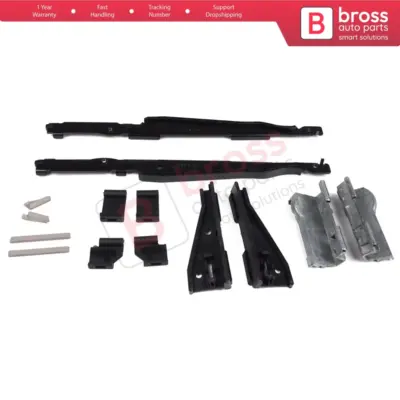 Clip Guida Tendina Scorrevole Tetto Apribile 14 Pezzi per BMW 3 E91 5 E61 X3 E83