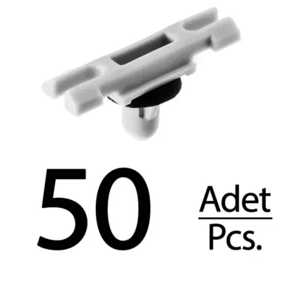Clip in Nickel per Vetro - 50 Pezzi per BMW 3 F30 E90 E91