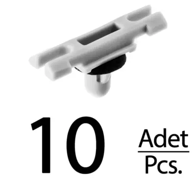 Clip in Nickel per Vetro BMW 3 F30 E90 E91 - 10 Pezzi