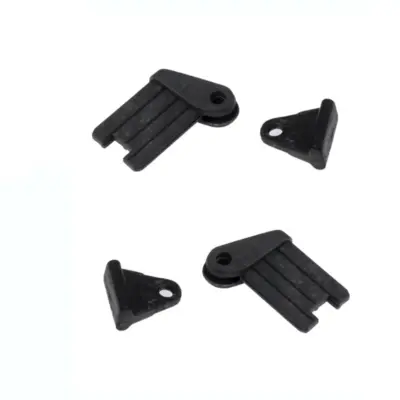 Clip in Plastica per Riparazione Tendina Posteriore 4 Pezzi per BMW Serie 3 E46