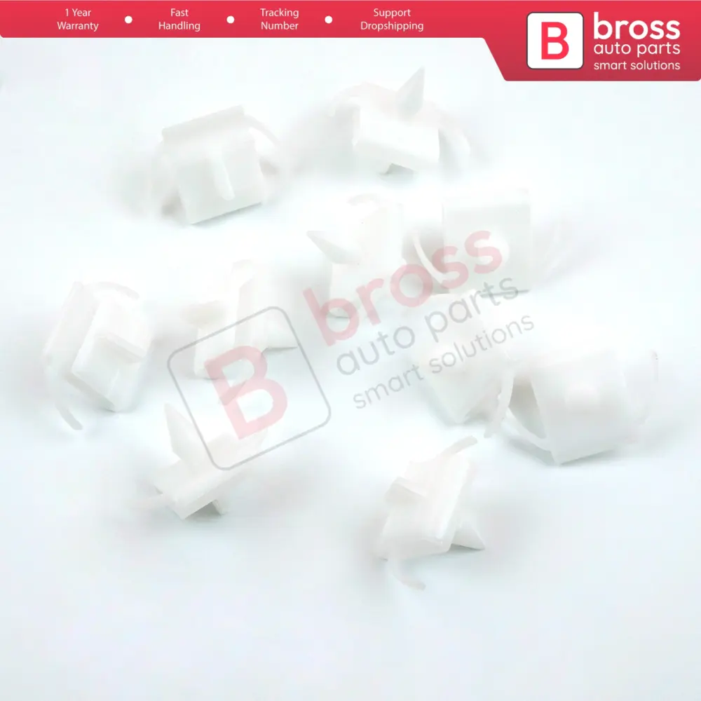Clip Minigonne Laterali 10 Pezzi per BMW E30 E34 M5 51711959929