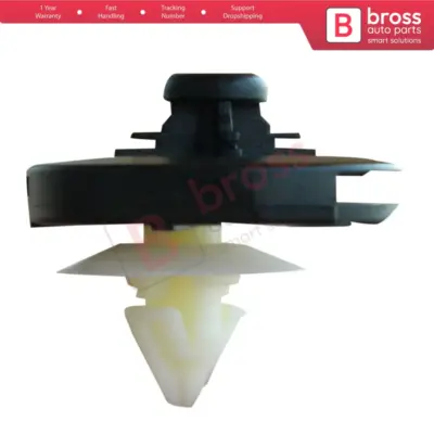 Clip Pannello Decorativo 10 Pezzi per Volkswagen Polo 6N 1999-2002