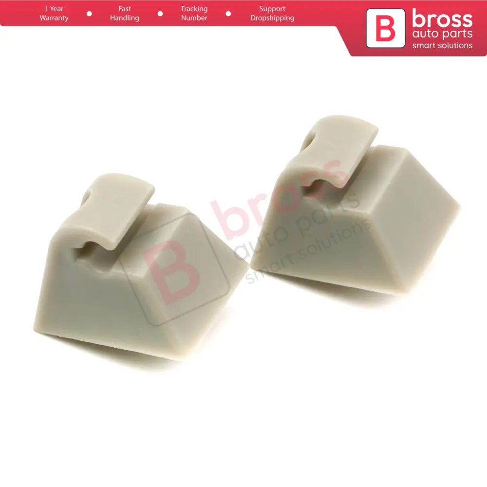 Clip Parasole 2 Pezzi per Opel Renault