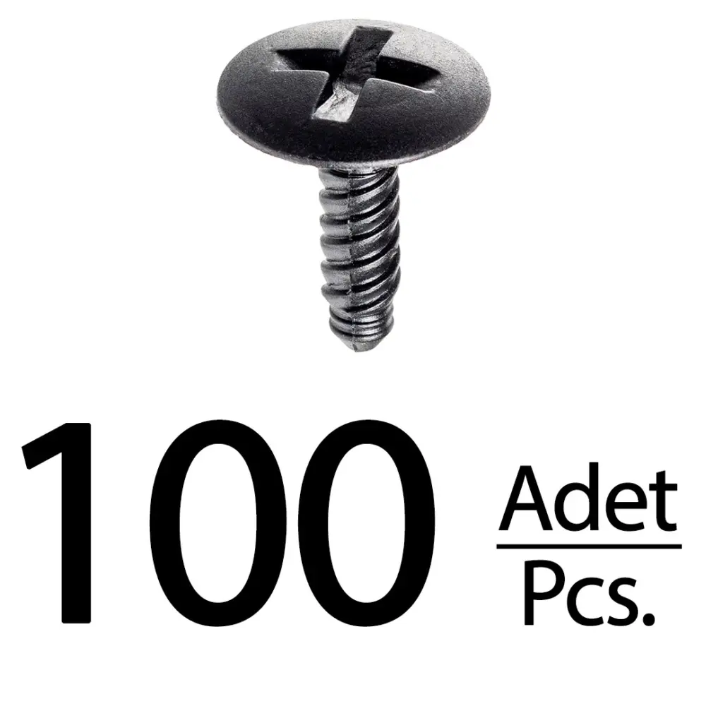 Clip Paraurti Anteriore per Volkswagen Transporter - 100 Pezzi