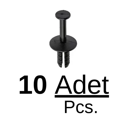 Clip Paraurti Set di 10 per BMW Opel Mercedes