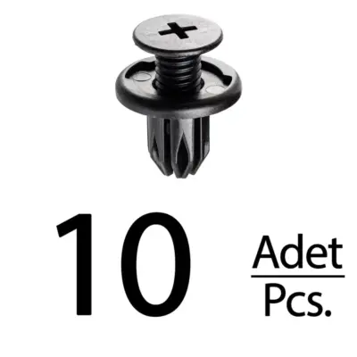 Clip per Pannello Paraurti per BMW Serie 1 2 X1 X2 - 10 Pezzi