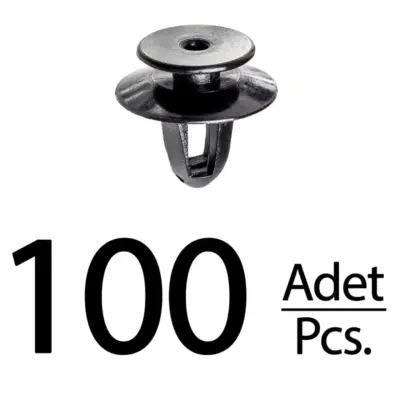 Clip per Rivestimenti Interni - 100 Pezzi per Audi Mitsubishi VW