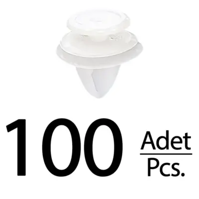 Clip per Rivestimenti Porte - 100 Pezzi per Peugeot, Audi, Renault, Seat, Mini