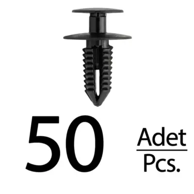 Clip per Tappeto Bagagliaio - 50 Pezzi per Mercedes Classe E W124 Classe S W126