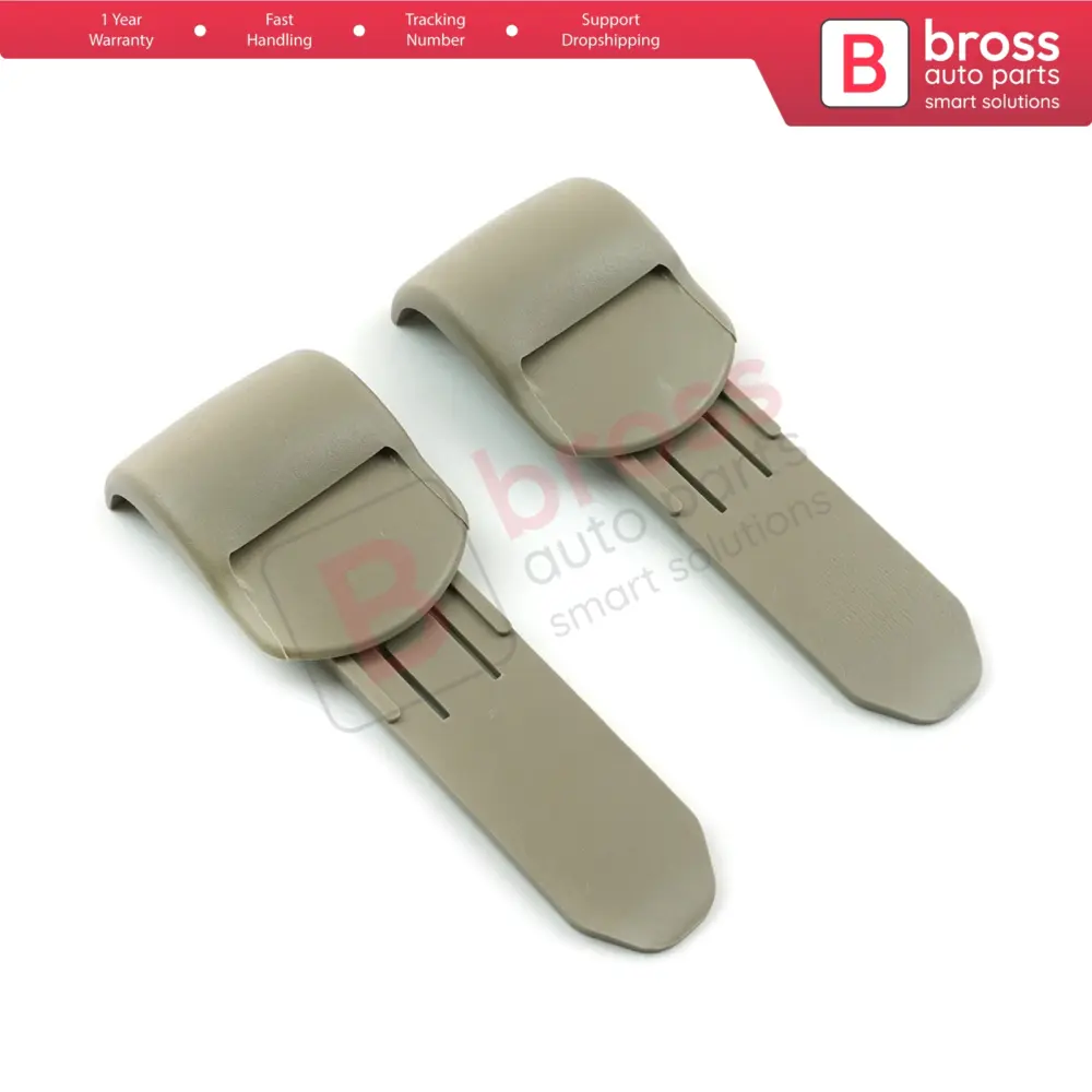 Clip per Tendine Parasole Posteriore 2 Pezzi per Renault Megane MK2 Fluence SM3