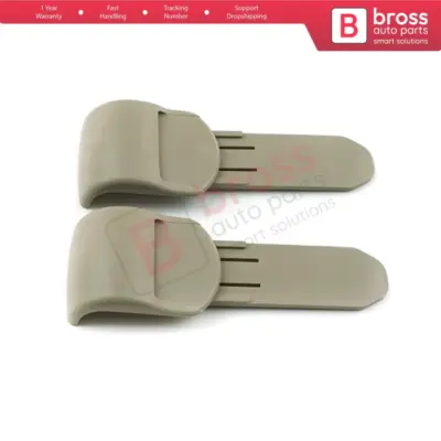 Clip per Tendine Parasole Posteriore 2 Pezzi per Renault Megane MK2 Fluence SM3