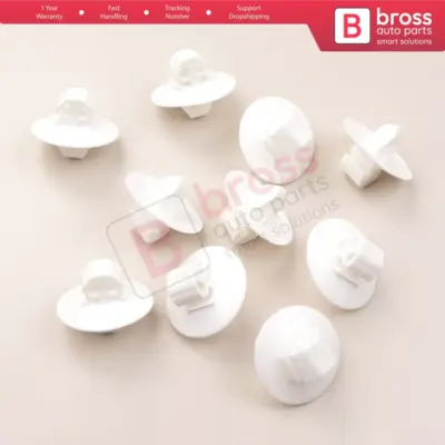 Clip Plastica Fissaggio Modanatura Porta Esterna 10 Pezzi per VW Crafter