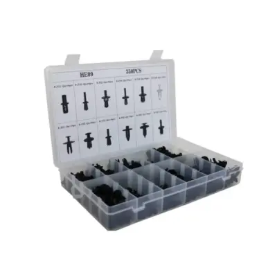 Clip Plastiche Kit 350 Pezzi Universale per Auto