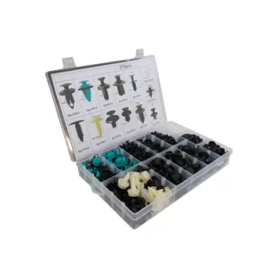 Clip Plastiche Kit 370 Pezzi Universale per Auto Accessori Esterni
