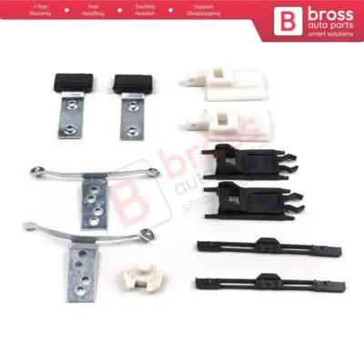 Clip Riparazione Guida Tettuccio Scorrevole 11 Pezzi per BMW Serie 3 E46