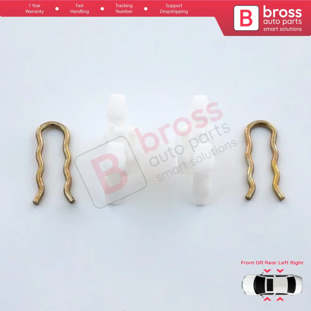 Clip Scorrimento Alzacristallo per BMW E32 E34 E36 E92 E93 Z3 Z4