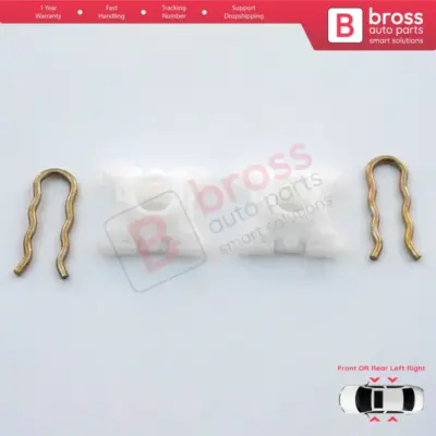 Clip Scorrimento Alzacristallo per BMW E32 E34 E36 E92 E93 Z3 Z4