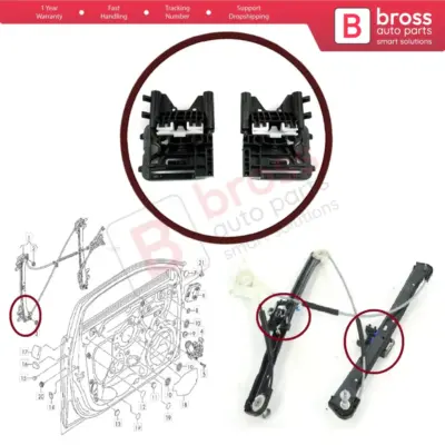 Clip Supporto Alzacristallo Anteriore per Audi A3 8V MK3