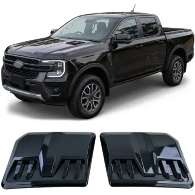 Cofano Set Nero Lucido per Ford Ranger T9 (dal 2022) in ABS Resistente