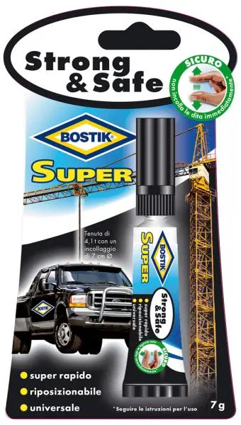 Colla adesiva antiruggine super resistente sigillante impermeabile 7 grammi