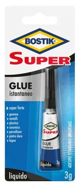 Colla Super Attak istantanea adesivo rapido resistente trasparente 3 g