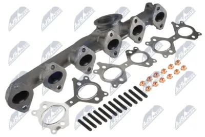 Collettore di Scarico Anteriore con Guarnizioni e Bulloni per BMW 3 E46 3.0d