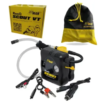 Compressore Aria 12v con Manometro e Sigillante Universale Auto