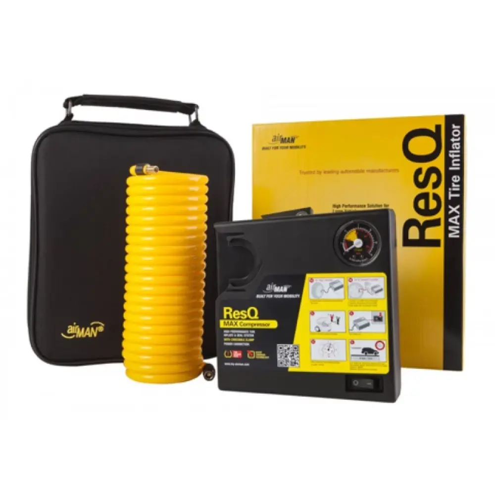 Compressore Aria Airman Resq Max Universale con Manometro e Borsa