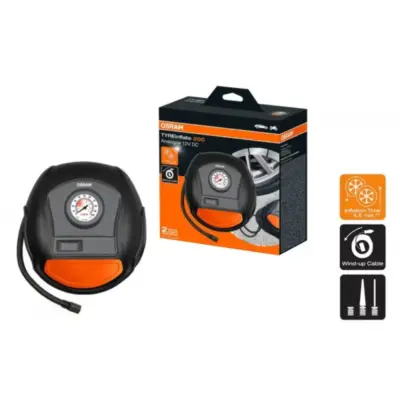 Compressore Aria Osram Tyreinflate 200 12v 120w Universale Auto