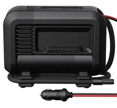 Compressore aria portatile elettrico 12V compatto 15A 80PSI gonfiatore auto