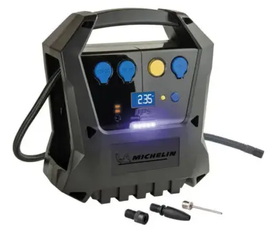 Compressore digitale portatile 12V ricaricabile con pompa aria elettrica auto